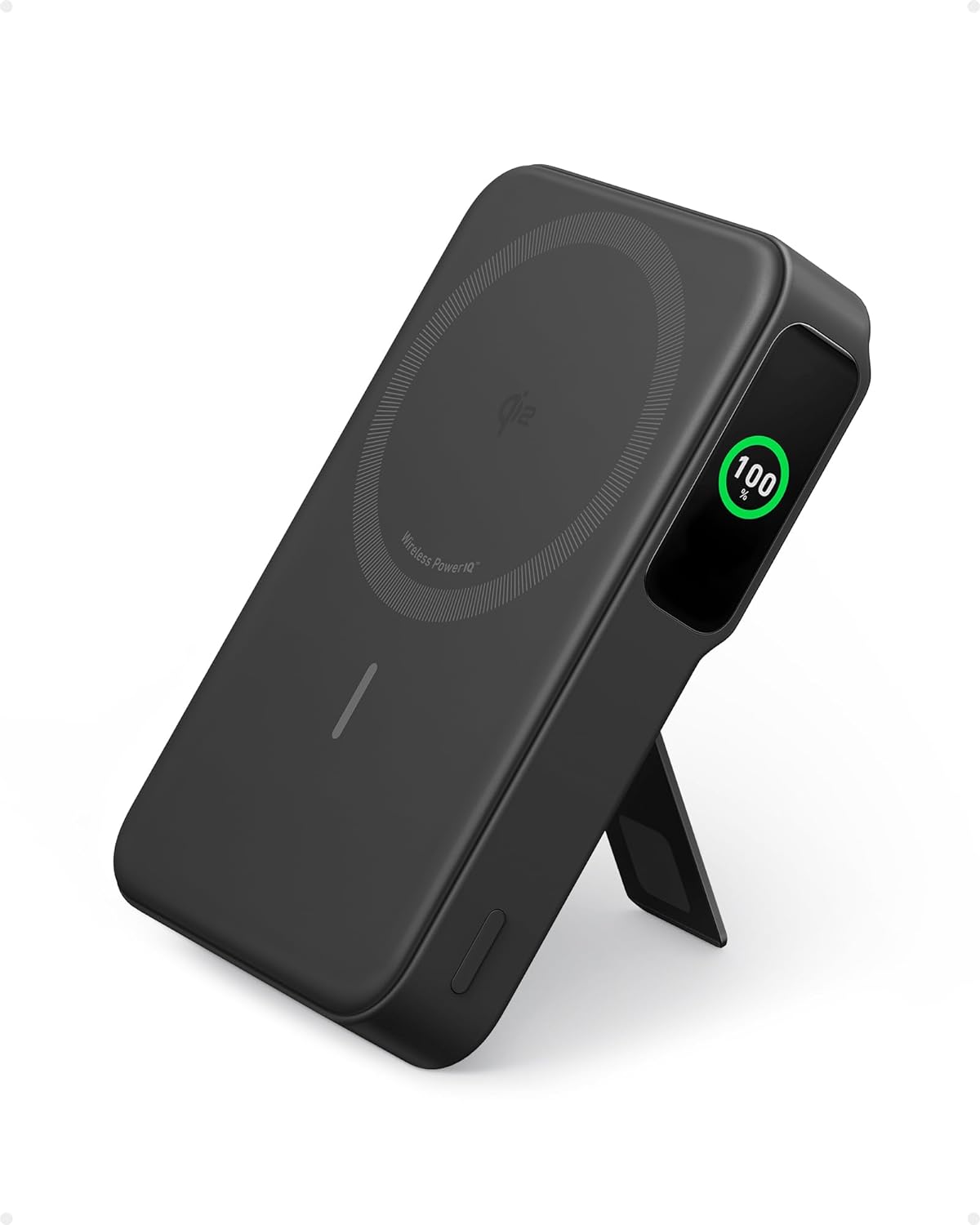Anker Mobile Powerbank 10000 MagGo 633 Wireless 15W, with 27W USB C Black