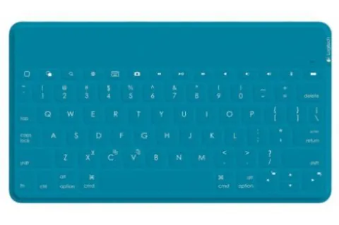 Logitech KEYBORD B/T FOLIO KEYS-TO-GO BLUE UK