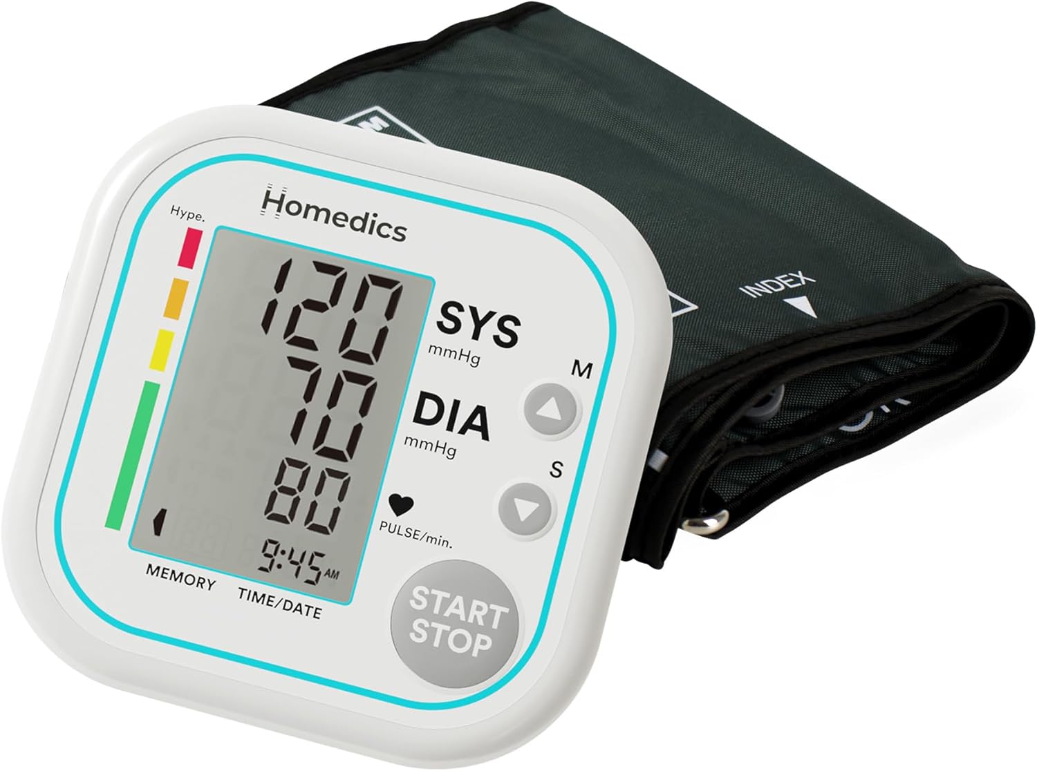 HoMedics Diagnostics Blood Pressure Monitor Arm Auto BPA-5020