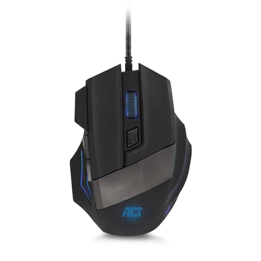 ACT AC5000 MOUSE WIRED GAMING W/ILLUMINATION 3200DPI BLACK