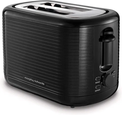 Morphy Richards 228398 Arc 2 Slice Toaster 800W Black