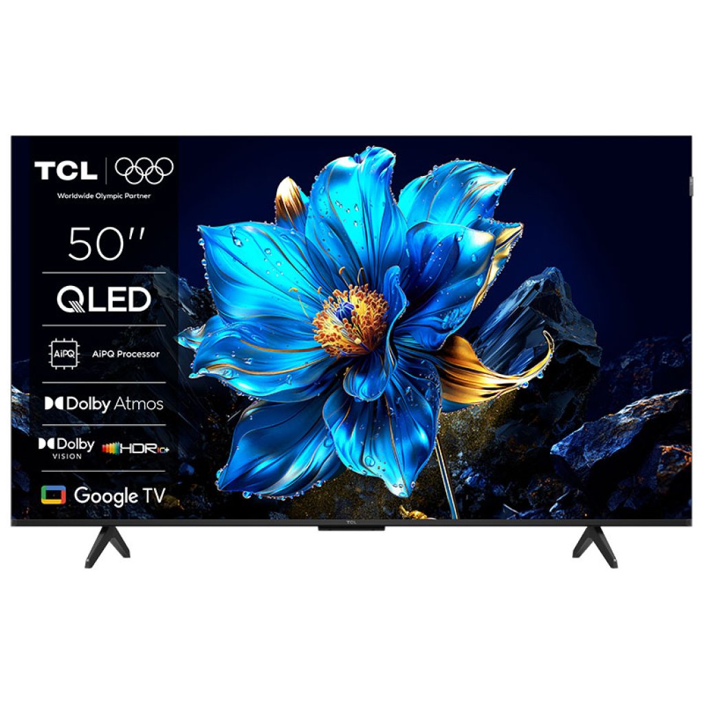 TCL 50QLED780K 50" 4K QLED TV with Google TV and Game Master