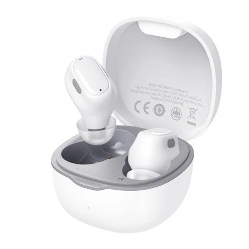 Baseus WM01 Headphones In Ear TWS Encok White