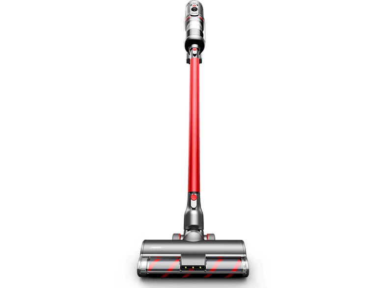 PUPPYOO T12 Home HandStick Vacuum Cleaner, Red