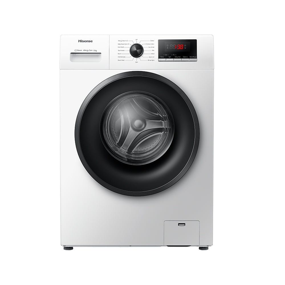 Hisense WFQP8014EVM Washing Machine 8Kg A+++ / C White