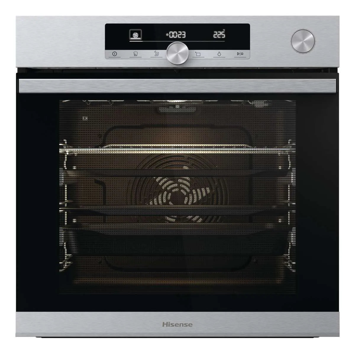 Hisense BSA66334AX Built-In Oven, Inox-Black