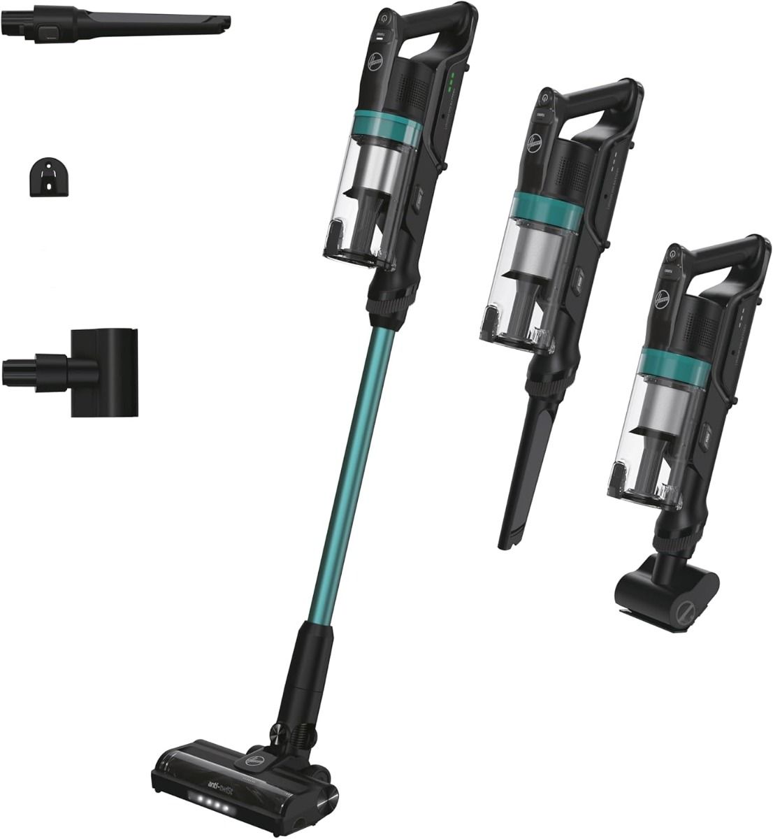 Hoover HF1P10P Cordless Vacuum Cleaner, Pet, 0.7L, Flexi Tube