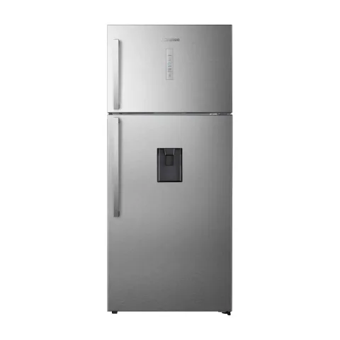 HISENSE RT728N4WCE Refrigerator with Upper Freezer, Inox