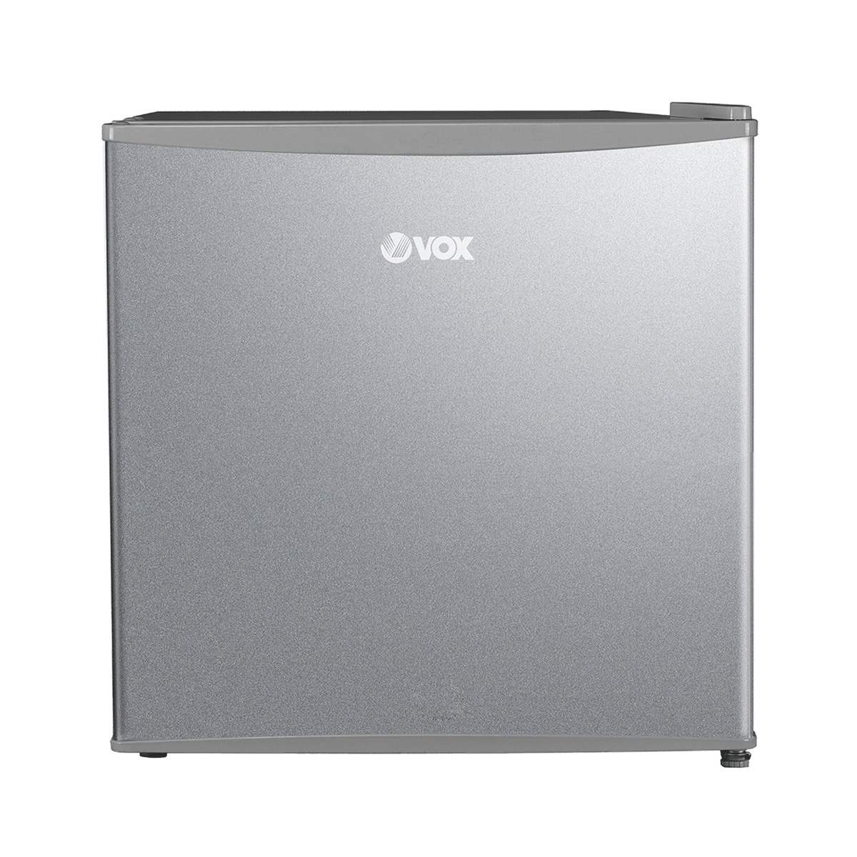 VOX REFRIGERATOR, SINGLE DOOR, STATIC, E, DEFROST MANUAL, 43L SILVER