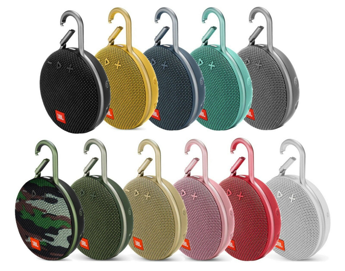 JBL CLIP 3 JBLCLIP3 Bluetooth Portable Speaker Stone