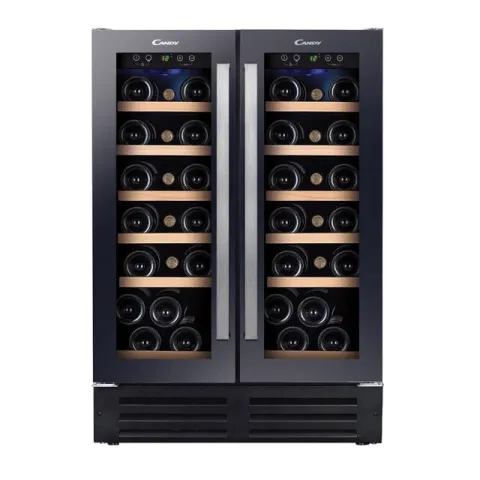 CANDY CCVB 60D INT 2T W/cooler 38-Bottles 60x82