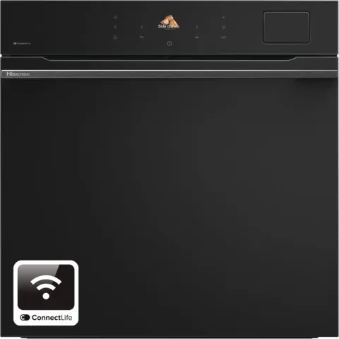 HISENSE BAS6AH8BUKWF Hi8 Built-in Combi Oven with Steam Wifi Black