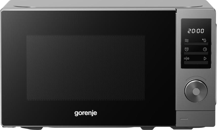 Gorenje Kitchen Microwave Oven 700W 20L 8 Programs Digital Screen MO20A3T4 Titanium