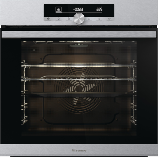 Hisense BSA65332AX Built-In Electric Oven, Inox-Black