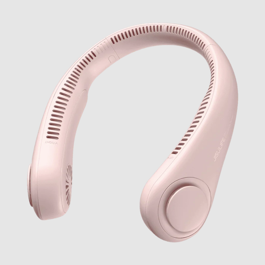 Jisulife Bladeless Turbine Neck Fan FA14 Pink