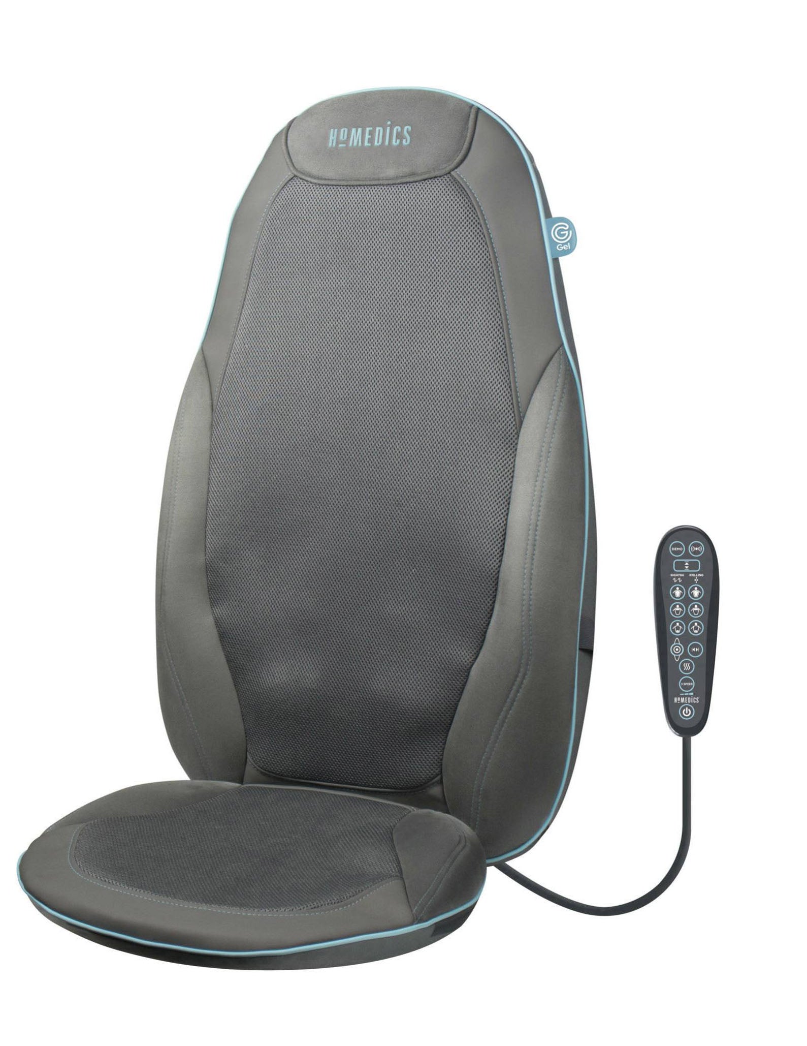 HoMedics SGM-1300EUX Gel Shiatsu Back Massager