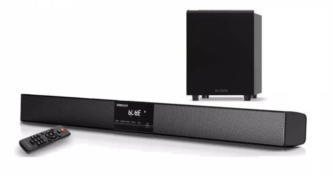SonicGear SoundBar - BT-6500 - 200W & Wireless SubWoofer BT-USB-FM-HDMI