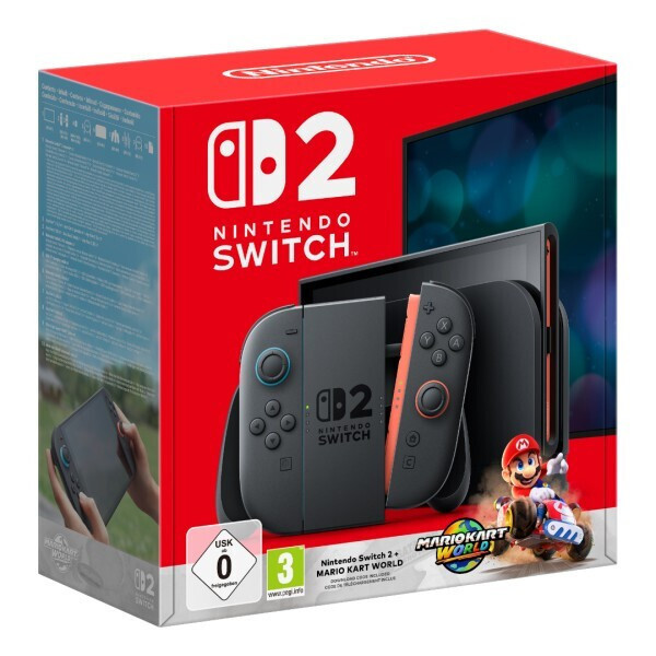 Nintendo Switch 2 256GB Mario Kart World Digital Code