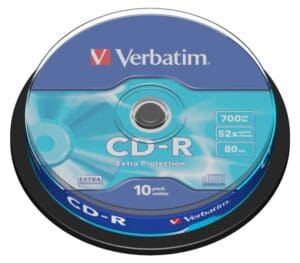 Verbatim CD-R 700MB 52X 10-Pack Spindle 43437