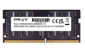 PNY RAM SODIMM DDR4 3200MHz CL22 16GB Notebook Memory