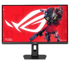 ASUS Monitor ROG Strix Gaming 27″ 2K QHD 255Hz IPS 0.3ms Gaming-AI ELMB SYNC DP HDMI USB-C Full Ergonomic XG27ACMES