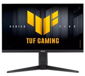 ASUS Monitor TUF Gaming 27″ 2K QHD 210Hz IPS HDR400 0.3ms Gaming-AI ELMB SYNC DP Dual-HDMI Speakers Full Ergonomic VG27AQL5A