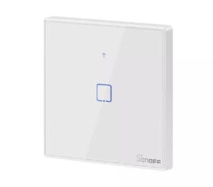 Sonoff T2EU1C-RF Smart Wall Touch Switch 1-Button White