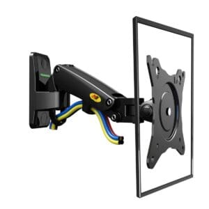 NBmounts F120 Gas Strut TV/Monitor Wall Mount Single Arm 10×10