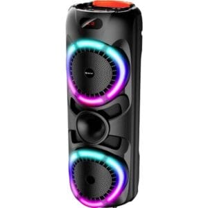 Denver Audio Karaoke Speaker 2 x 8″ woofers BT USB & MicroSD TWS 3600mAh BPS-459