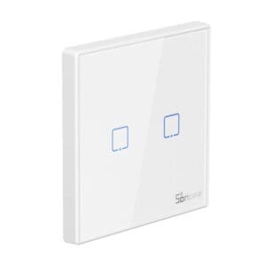 Sonoff T2EU2C-RF Smart Wall Touch Switch 2-Button White