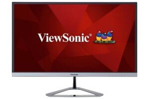 Viewsonic Monitor VX 24” Full-HD IPS 100Hz Frameless Stylish Design Speakers VX2476-Smh
