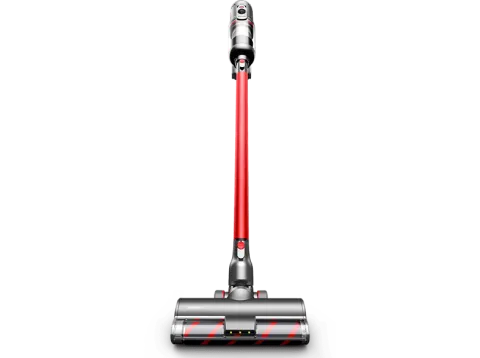 PUPPYOO T12 Home HandStick Vacuum Cleaner, Red