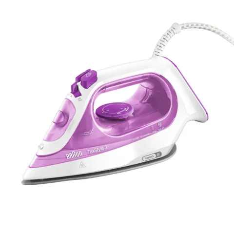 BRAUN SI3030PU TexStyle 3 Steam Iron, GREAT DEALS