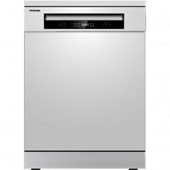 TOSHIBA DW-14F5EE(W) -WHITE  Free Standing Dishwasher 14 sets, ENERGY CLASS D  ,5 YEARS WARRANTY,  OFFER