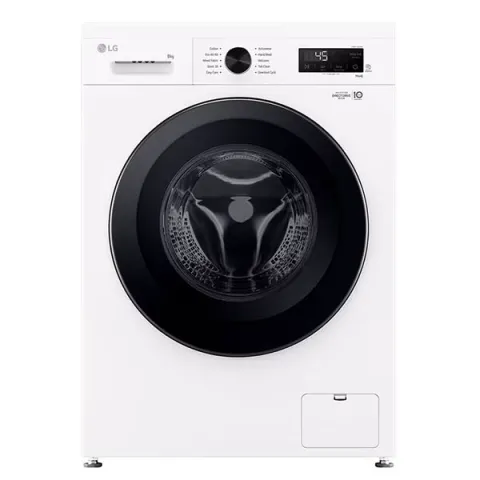 LG F4X1008NWK 8kg, A CLASS, Direct Drive, Steam , WIFI, Washing Machine, White, 5 Years General Warranty and10 Years Warranty on Motorr, OFFER