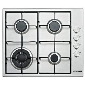 HYUNDAI HYGH-6041S  Gas Hobs, INOX , 5 YEARS WARRANTY