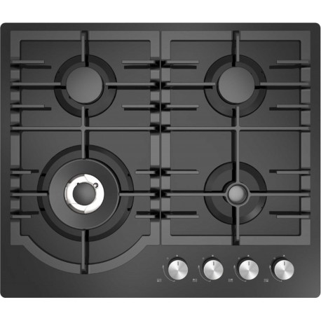 Midea 60G40ME096-GFT Glass Gas Hobs , 5 YEARS WARRANTY