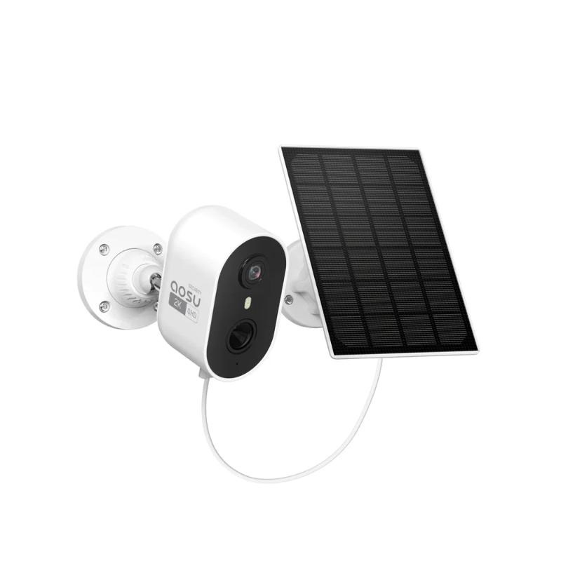 AOSU OUTDOOR SURVEILLANCE SOLAR CAMERA 2K IP66