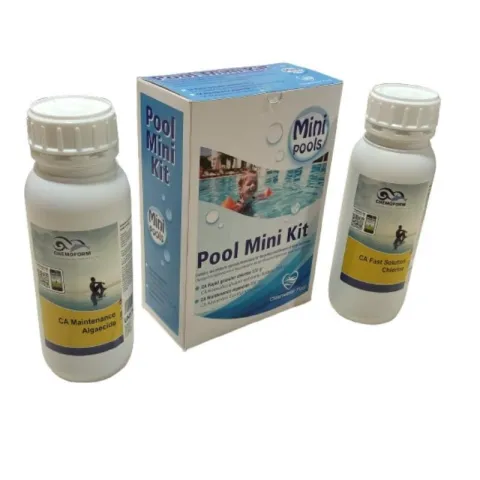 CLEANWATER POOL MINI KIT - CHLORINE AND ALGICIDE
