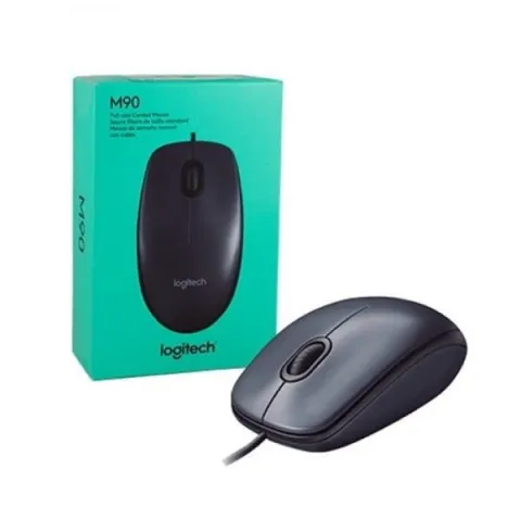 LOGITECH MOUSE GREY M90 ( 910-001794 )