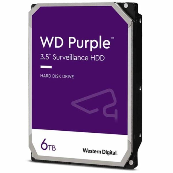 WD62PURZ/6TB INTERNAL HDD 3.5″ 6TB WD PURPLE – 24789