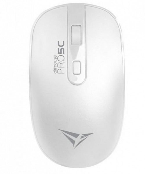 Alcatroz Airmouse Pro 5C Wireless Silent Mouse USB-A & USB-C dongle White