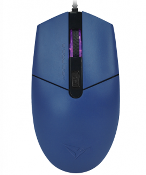 Alcatroz ASIC PRO 8 Wired Blue Ray Mouse Blue