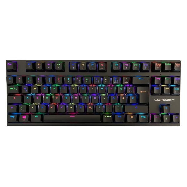 LC-KEY-MECH-2-RGB-C-W MECHANICAL KEYBOARD GAMING 2.4GHz, BT/USB LC-POWER