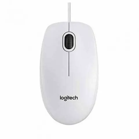 LOGITECH MOUSE WHITE B100 ( 910-003360 )