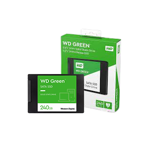 WESTERN DIGITAL SSD 2.5′ SATA3 HDD 240GB 545/435 (GREEN)