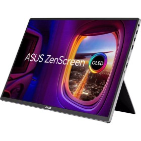 ASUS Monitor Portable ZenScreen 16" WUXGA OLED 1ms Power Pass-Through Auto-Rotate HDMI Dual USB-C Power MQ16FC