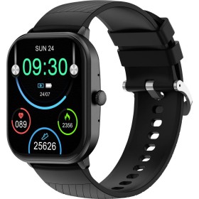 Denver Smartwatch with Call Function, Blood Pressure, SWC-187B Black