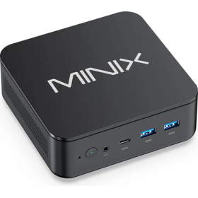 MINIX Mini PC Ryzen5 6600H 16GB DDR5 512GB SSD, 2.5GbE, HDMI/DP/USB-C, Win11 Pro NR660LP
