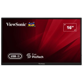 Viewsonic Monitor Portable 16" Full-HD with USB-C/HDMI, PD, Foldable Stand & Protective Sleeve VA1650